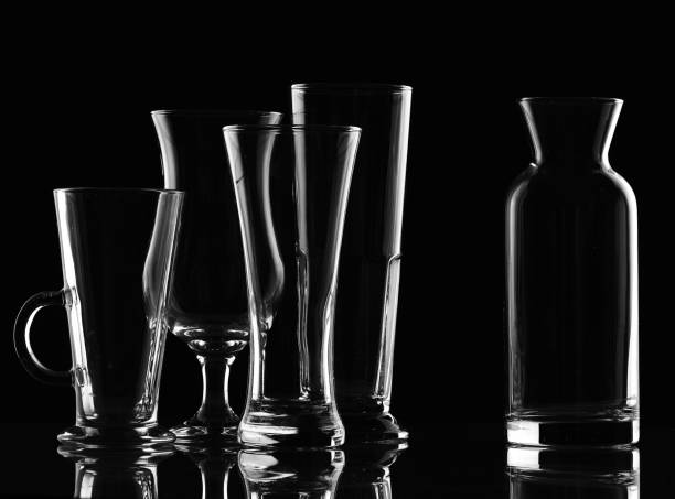 GLASS DARK BACKGROUND