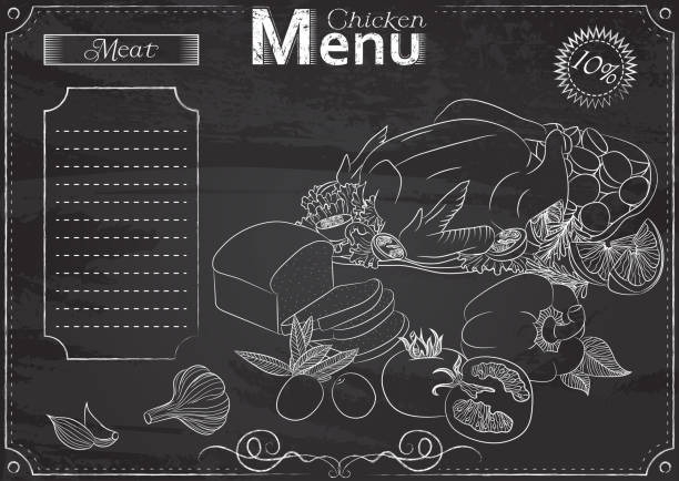 Chicken Menu Paper Vector 140+ Hand Fried Chicken Stock Illustrations, Royalty-Free Vector ...
