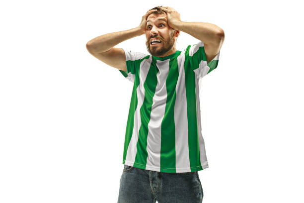 istock The unhappy and sad Irish fan on white background 959134394