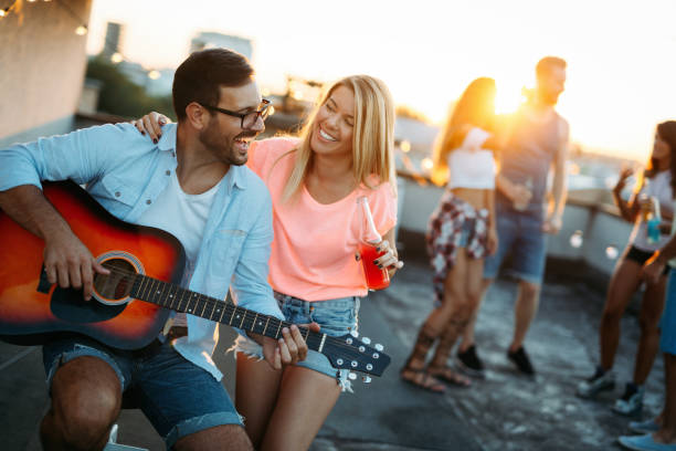 istock Friends having fun outdoors and are happy 959141412