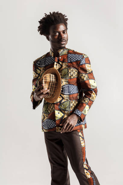 istock Richly and luxury african man in traditional clothes 959147066