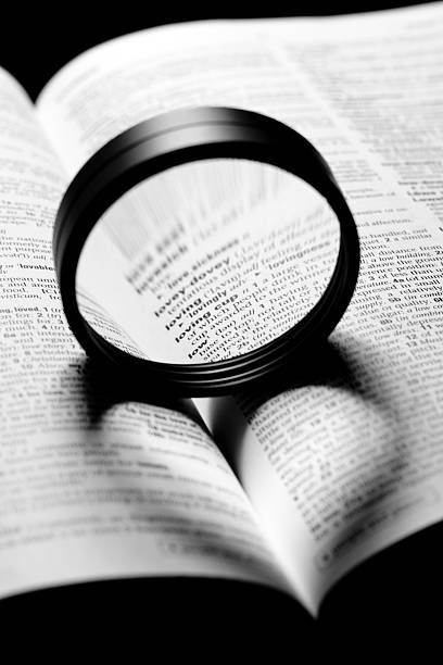 istock Heart shaped shadow, the word love is magnified 95914905
