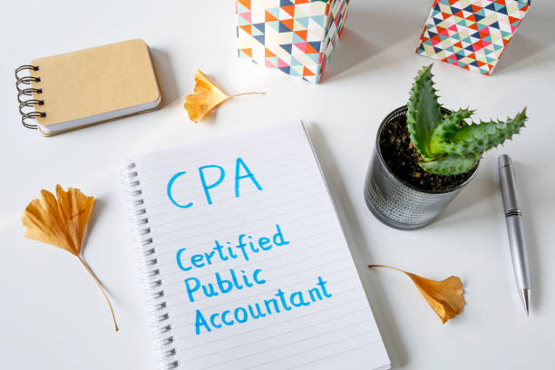 istock CPA Certified Public Accountant written in notebook 959156134