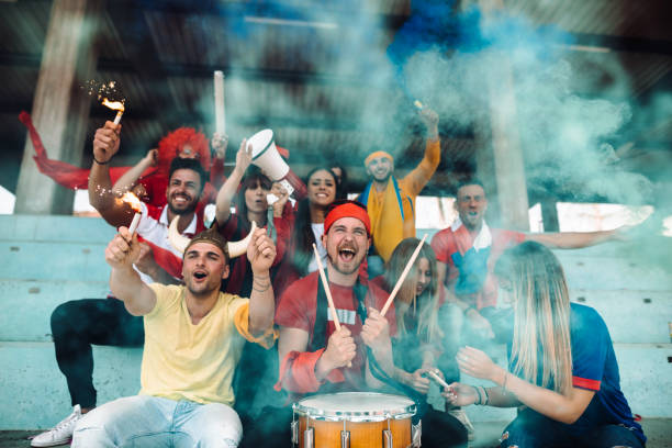 istock supporters screaming at the stadium 959156182