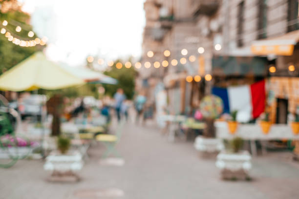 istock Blurred background of cafe 959171388