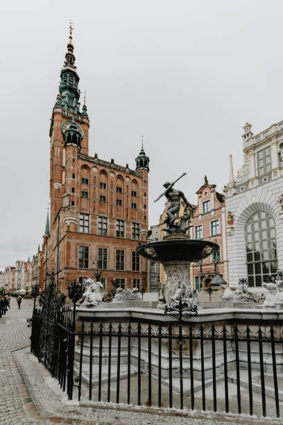 istock The Neptune Fountain in Gdansk 959172086