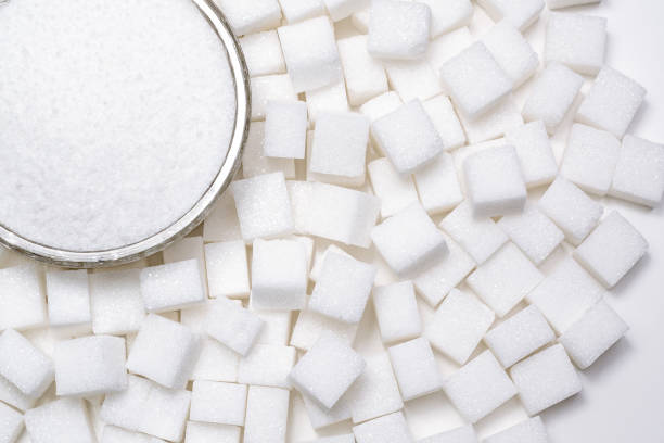 istock White sugar isolated on the white background 959172116