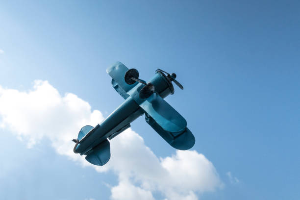 istock Close up of miniature Model aircraft(airplane) 959172850