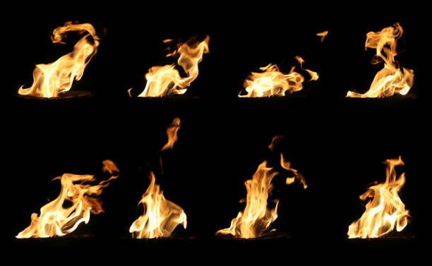 istock Flames of fire from wood 959173472