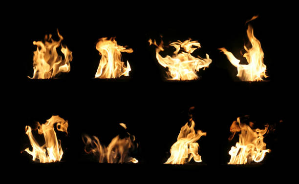 istock Flames of fire from wood 959173474
