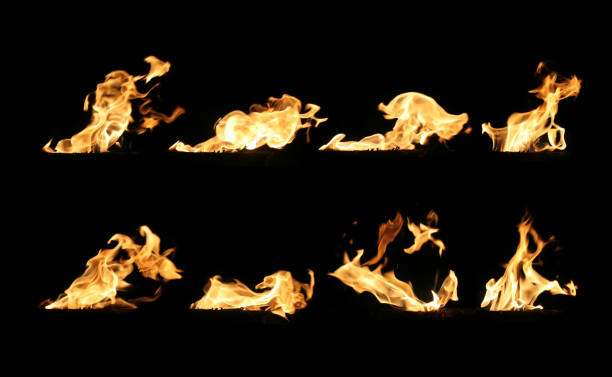 istock Flames of fire from wood 959173486