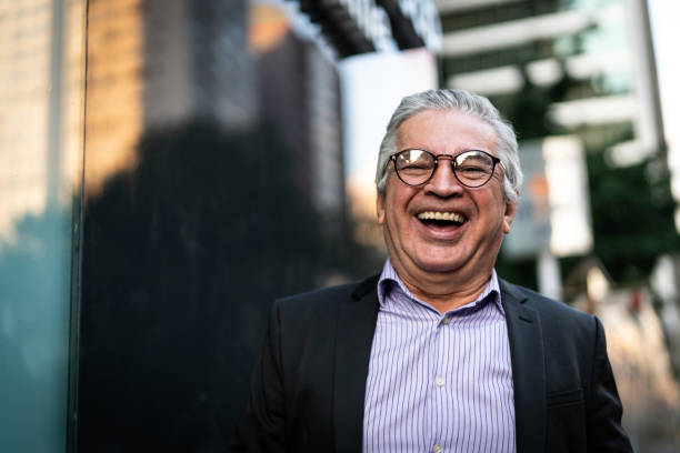 istock Mature Business Man Laughing 959173576