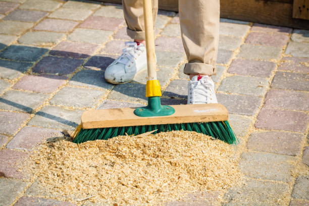 istock Woman clean up yard 959176284