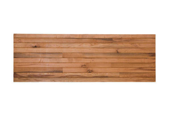 istock Wooden isolated background texture, compound tree of different pieces 959180392