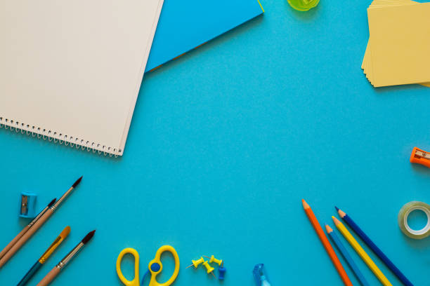 istock Back to school concept for drawing and painting. 959180886