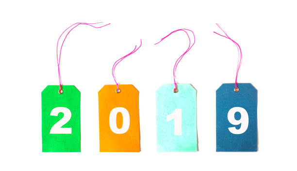 istock 2019 tag tied for hang on product isolate on white background 959186044
