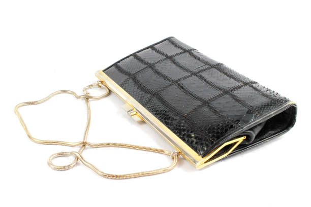 istock Ladies Clutch Purse Hand Bag on White Background 959193300