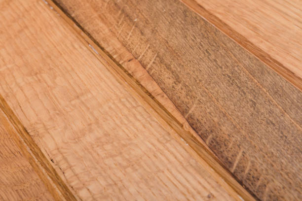 istock Wooden background and texture with different breeds 959199472