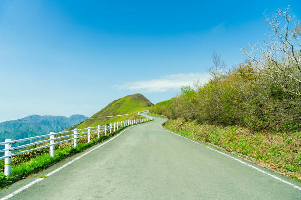 Kamegamori mountain in Ehime prefecture of Japan.\nMountains of Kamegamori is 300 famous mountains in Japan.
