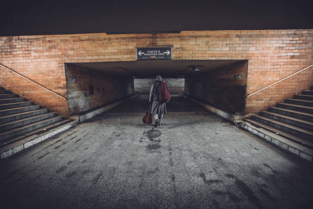 istock Homeless street performer leaving 959209644