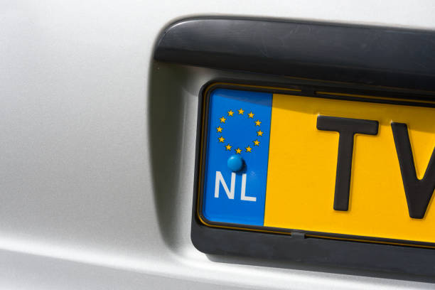 istock A car with a Dutch license plate 959211030
