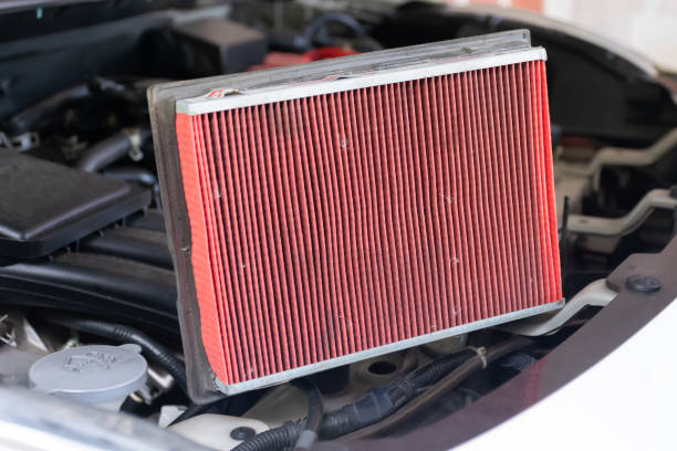 istock Car air filter change of new 959212228