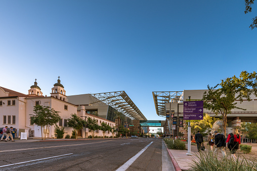 Convention center in downtown Phoenix Arizona