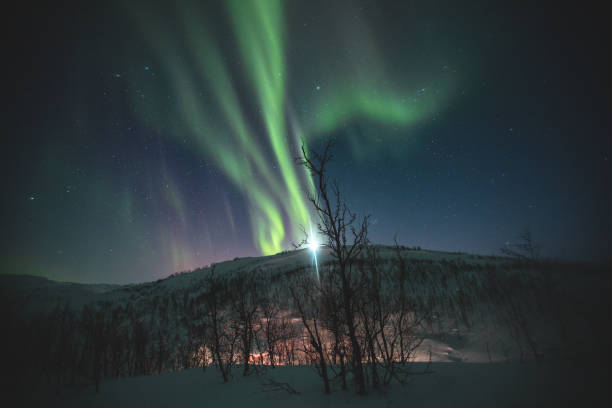 istock Northern Lights over Riksgransen, Sweden 959216456