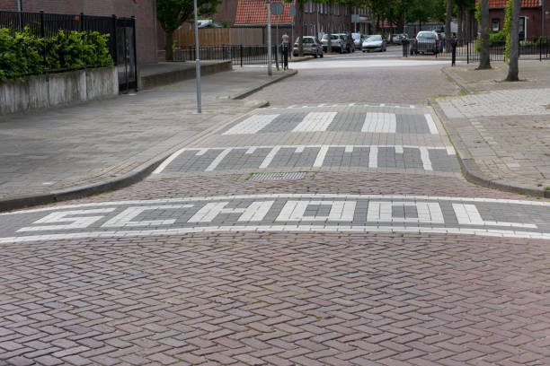 istock A crosswalk in front of a school 959223334