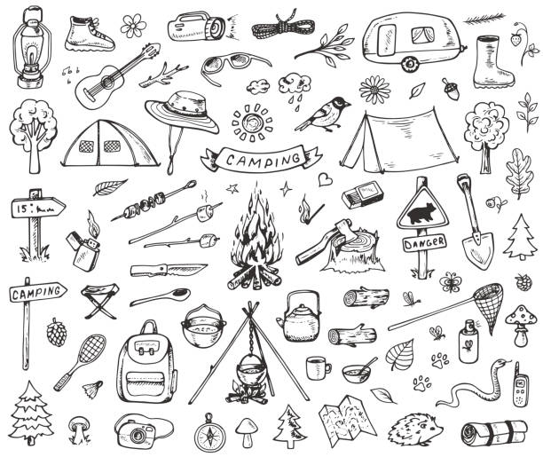 330+ Rough Camping Stock Illustrations, Royalty-Free Vector Graphics ...