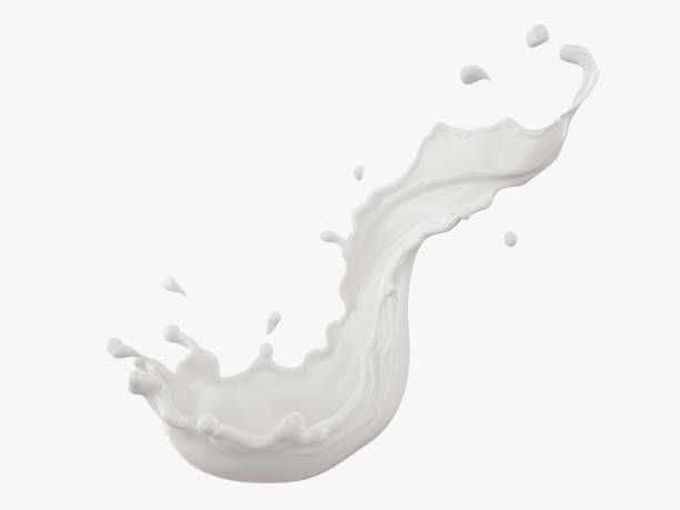 istock Splash of white milk 959244570