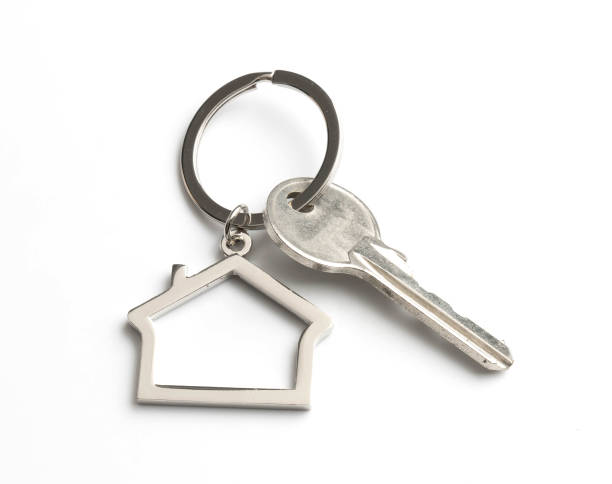 istock house key  isolated on white background 959248398