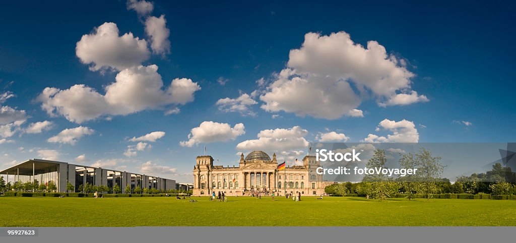 Platz der Republik Reichstag Berlin  The Reichstag Stock Photo