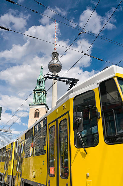 istock Berlin tram and Fernsehturm 95927627
