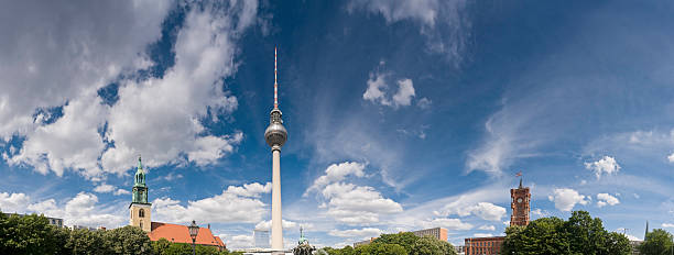 istock Berlin TV Tower Red Town Hall 95927630