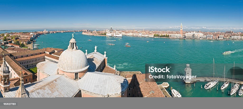 Bela vista de Veneza para azul - Royalty-free Ao Ar Livre Foto de stock