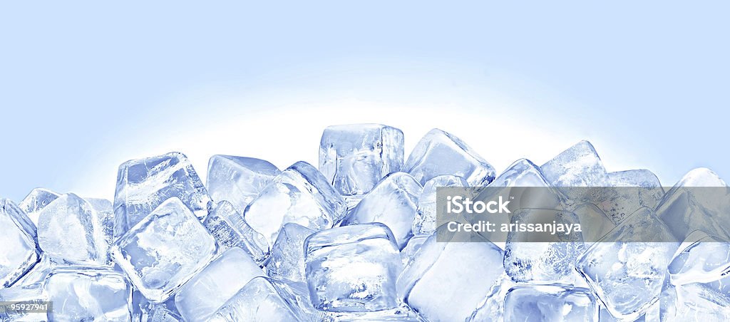 Cubos de gelo - Royalty-free Cubo de gelo Foto de stock