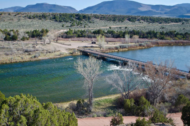 istock Browns Park Bridge over the Green River 959279864
