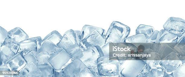 Ice Cubes Stock Photo - Download Image Now - Ice Cube, Ice, Heap