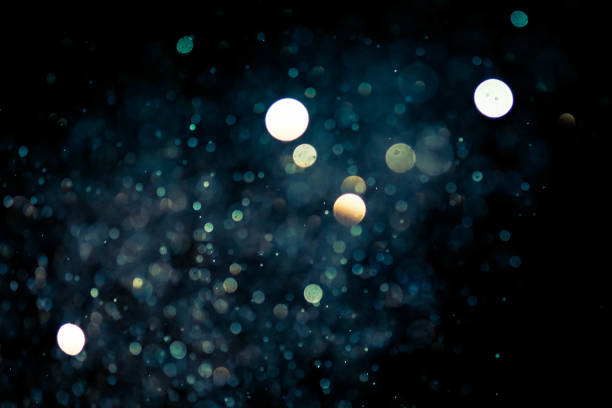 istock Christmas blur bokeh background texture abstract light glittering stars on bokeh. glitter vintage lights background 959287766