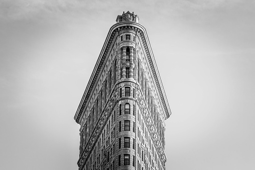 The Flatiron Building during golden hour