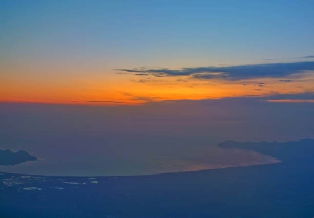 istock Aerial shot at dawn over Formentor 959291992