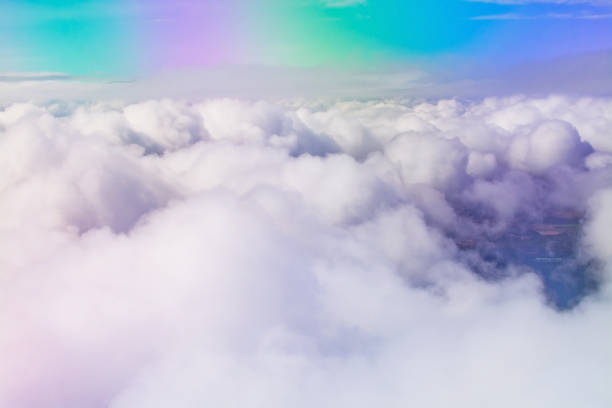 istock Aerial dreamy cloud landscape 959292146