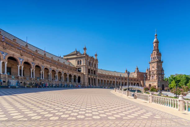 istock Spain Square, plaza de Espana, Seville, Spain 959295980