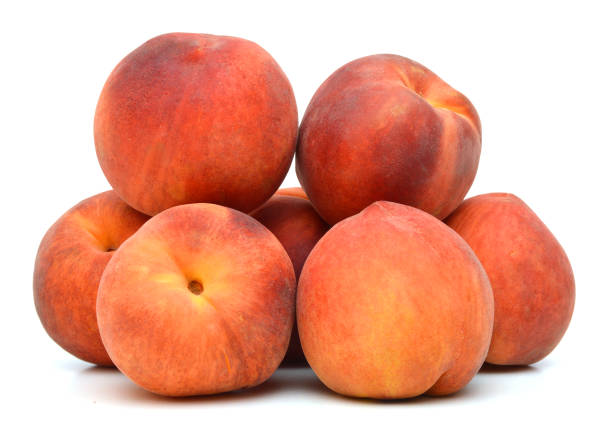 istock sweet peaches on a white background 959323418
