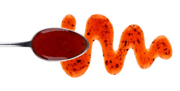 istock Cranberry sauce isolated on white background 959323766