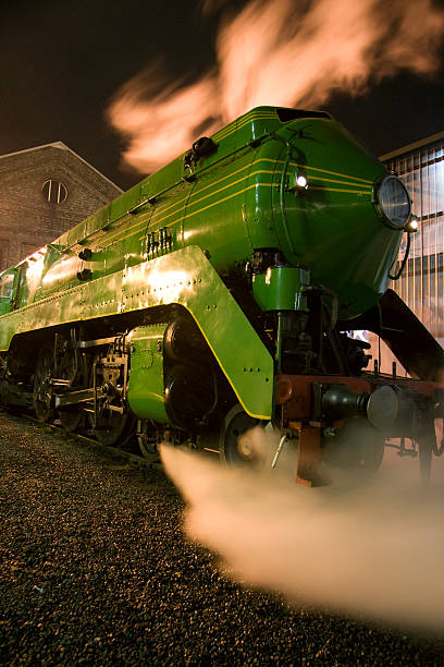motor a vapor 3801 - royal train - fotografias e filmes do acervo