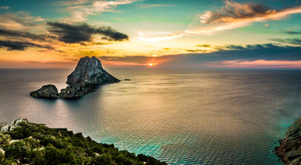 istock sunset panoramatic full of colors 959341102