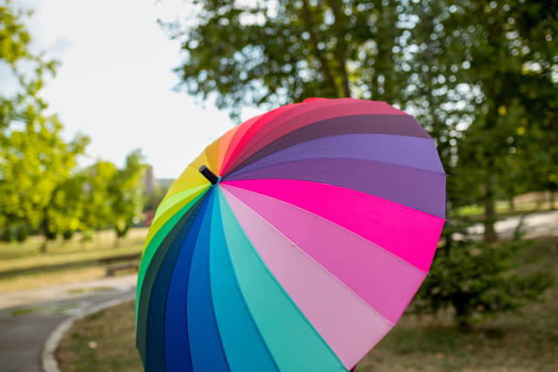 istock rainbow spectrum multicolored background of an umbrella 959366966