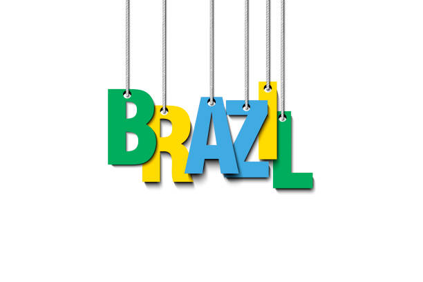 istock The word Brazil hang on the ropes 959368842